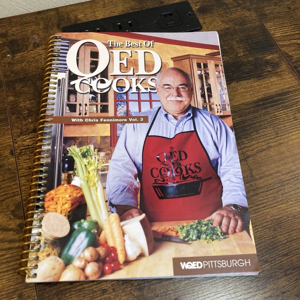 QED Cooks The Best of Volume 3 Chris Fennimore Recipe Cookbook WQED Pittsburgh